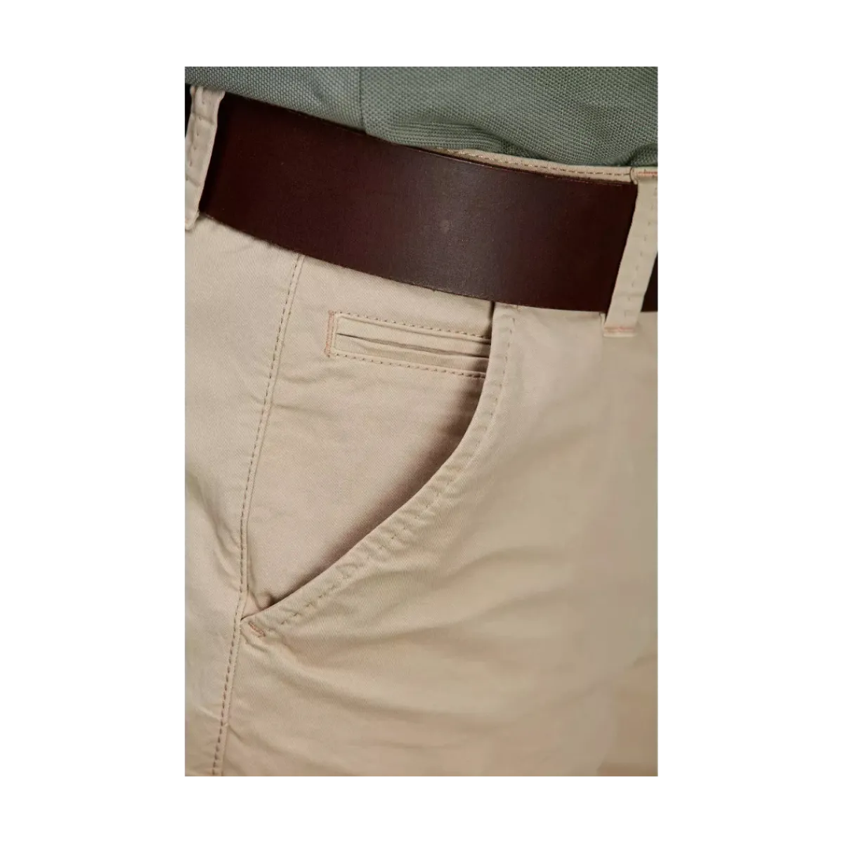 Hansen & Jacob Caic Chino hort - Beige