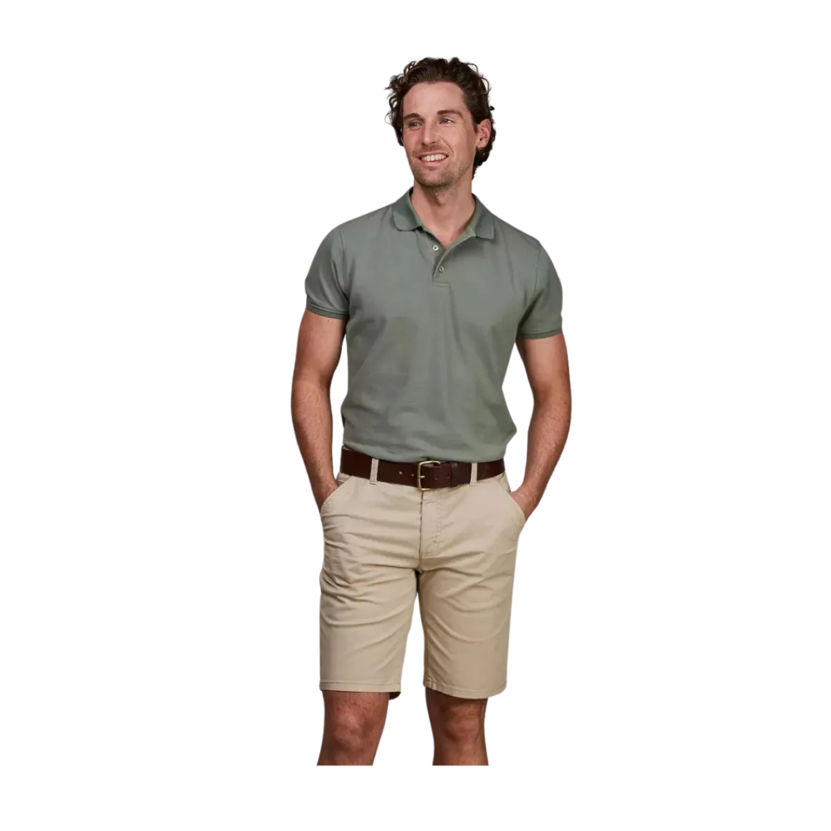 Hansen & Jacob Caic Chino hort - Beige