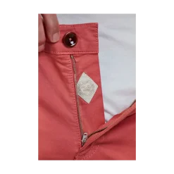 Clearance Hansen & Jacob Caic Chino hort - oft Red