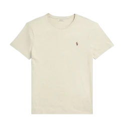 Sale Polo Ralph Lauren Caic Fit Crewneck T-hirt - Expedition Dune
