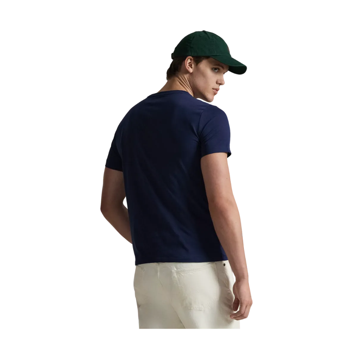 New Polo Ralph Lauren Caic Fit Crewneck T-hirt - Newport Navy