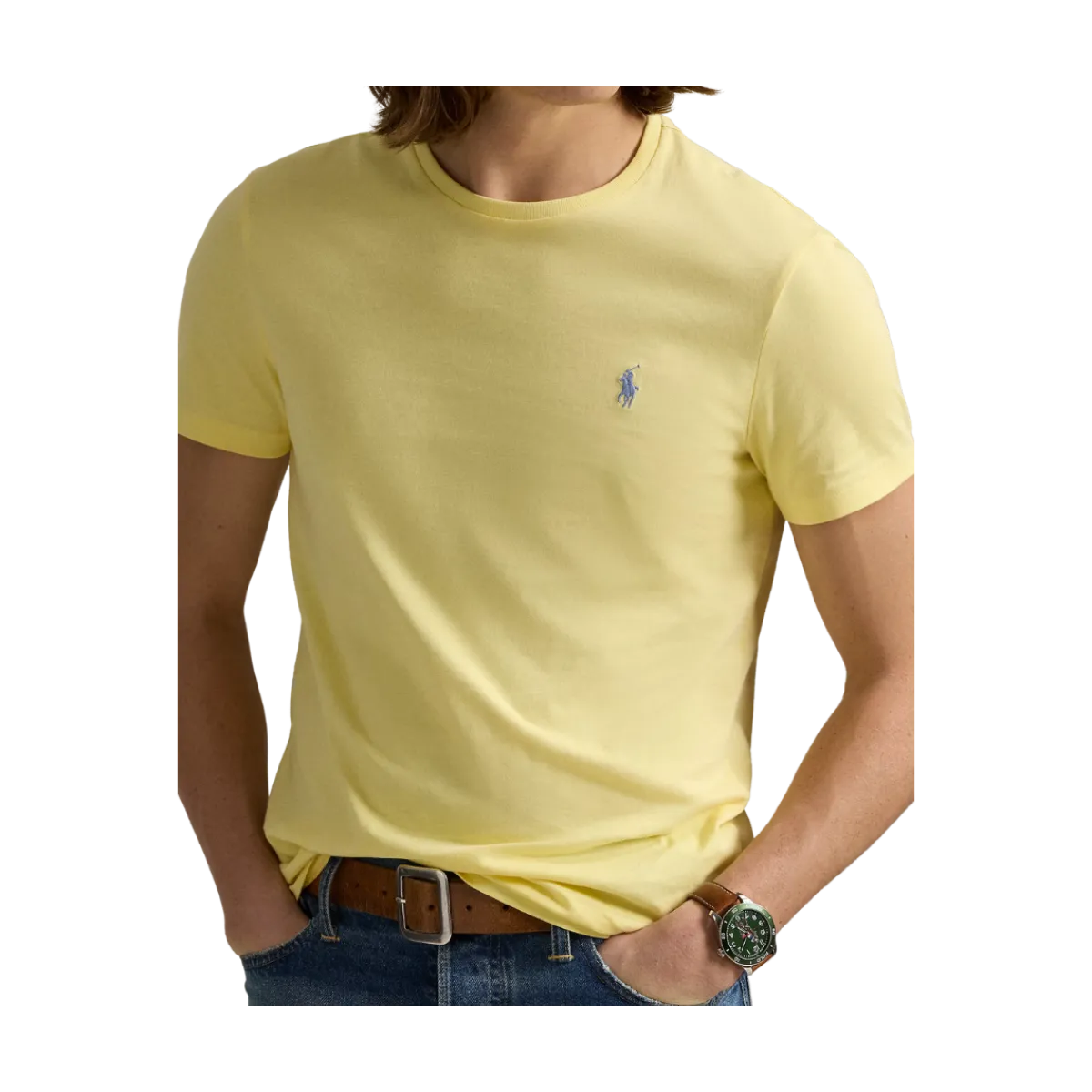Hot Polo Ralph Lauren Claic Fit Crewneck T-hirt - Reort Gold