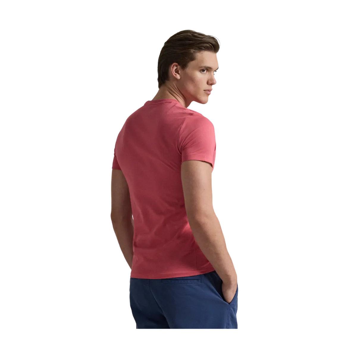 New Polo Ralph Lauren Claic Fit Crewneck T-hirt - Red ky