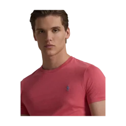New Polo Ralph Lauren Claic Fit Crewneck T-hirt - Red ky