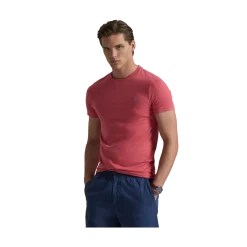 New Polo Ralph Lauren Claic Fit Crewneck T-hirt - Red ky