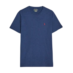 Hot Polo Ralph Lauren Caic Fit Crewneck T-hirt - pring Navy Heater