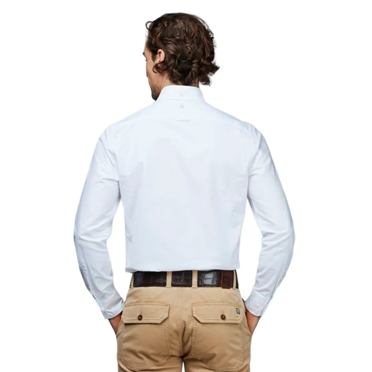 Outlet Hansen & Jacob CAIC OXFORD HIRT - White
