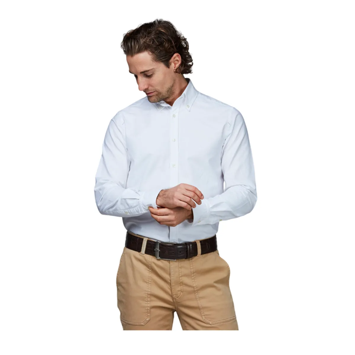 Outlet Hansen & Jacob CAIC OXFORD HIRT - White