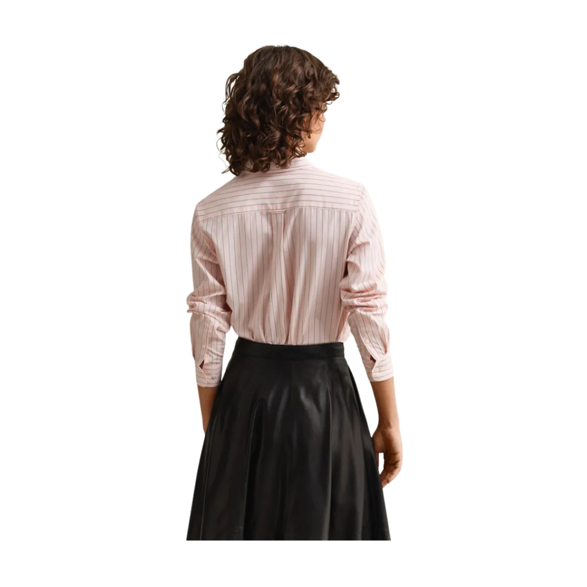 Online Gant Classic Poplin Stripe Shirt - 647 Apricot Pink
