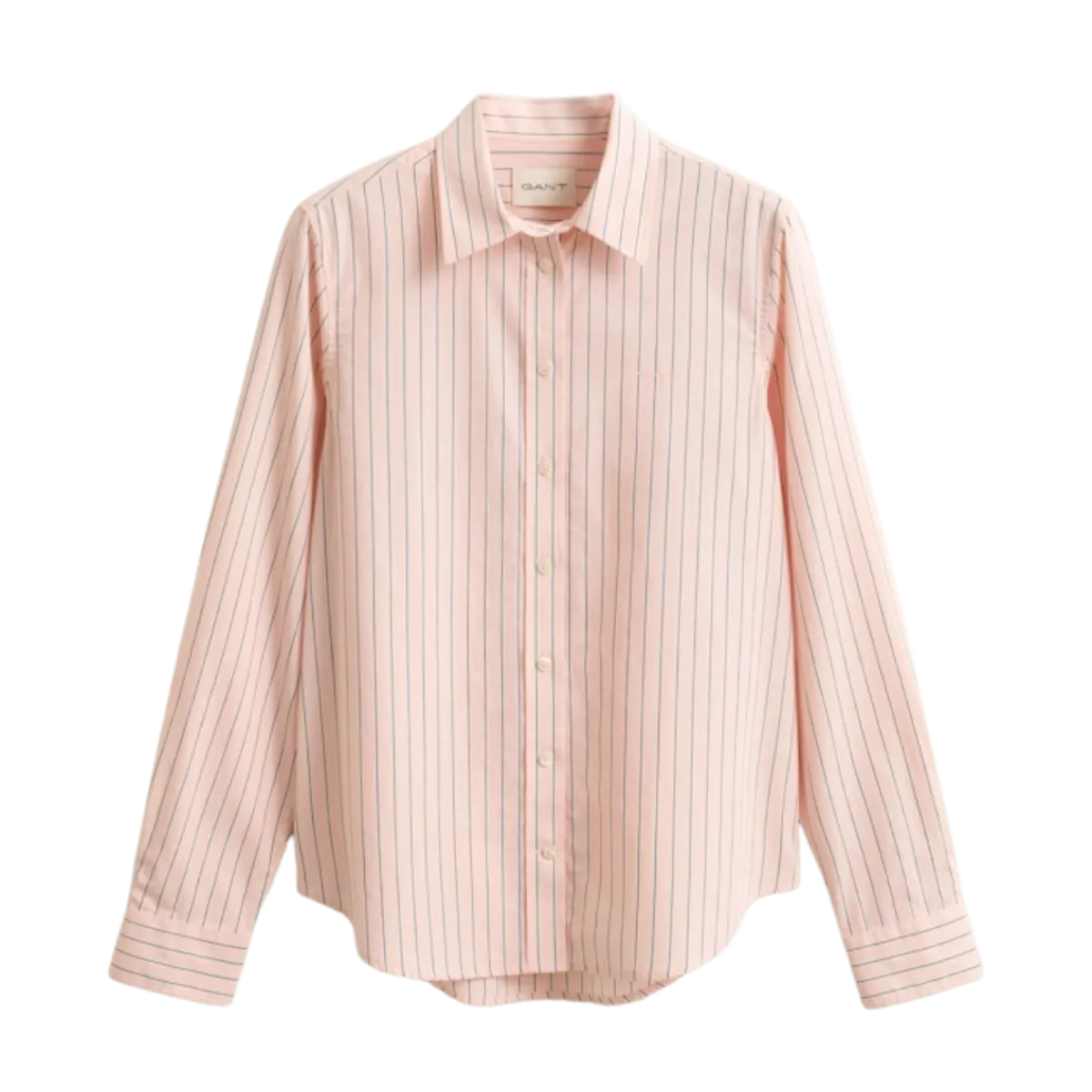 Online Gant Classic Poplin Stripe Shirt - 647 Apricot Pink