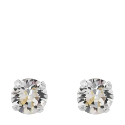 Online Caroline Svedbom Classic Stud Earrings Rhodium - Crystal Rhodium