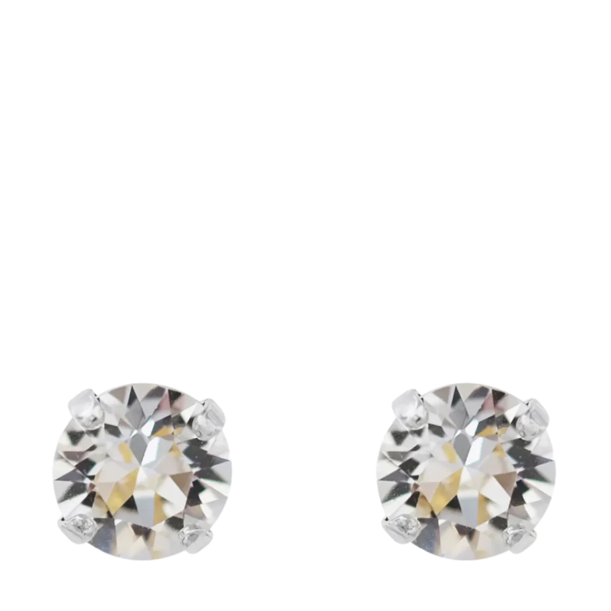 Online Caroline Svedbom Classic Stud Earrings Rhodium - Crystal Rhodium
