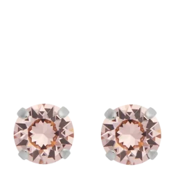 Online Caroline Svedbom Classic Stud Earrings Rhodium - 644 Vintage Rose