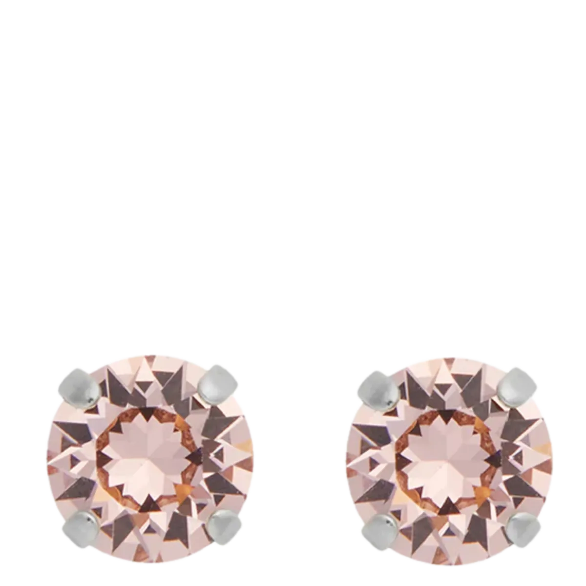 Online Caroline Svedbom Classic Stud Earrings Rhodium - 644 Vintage Rose