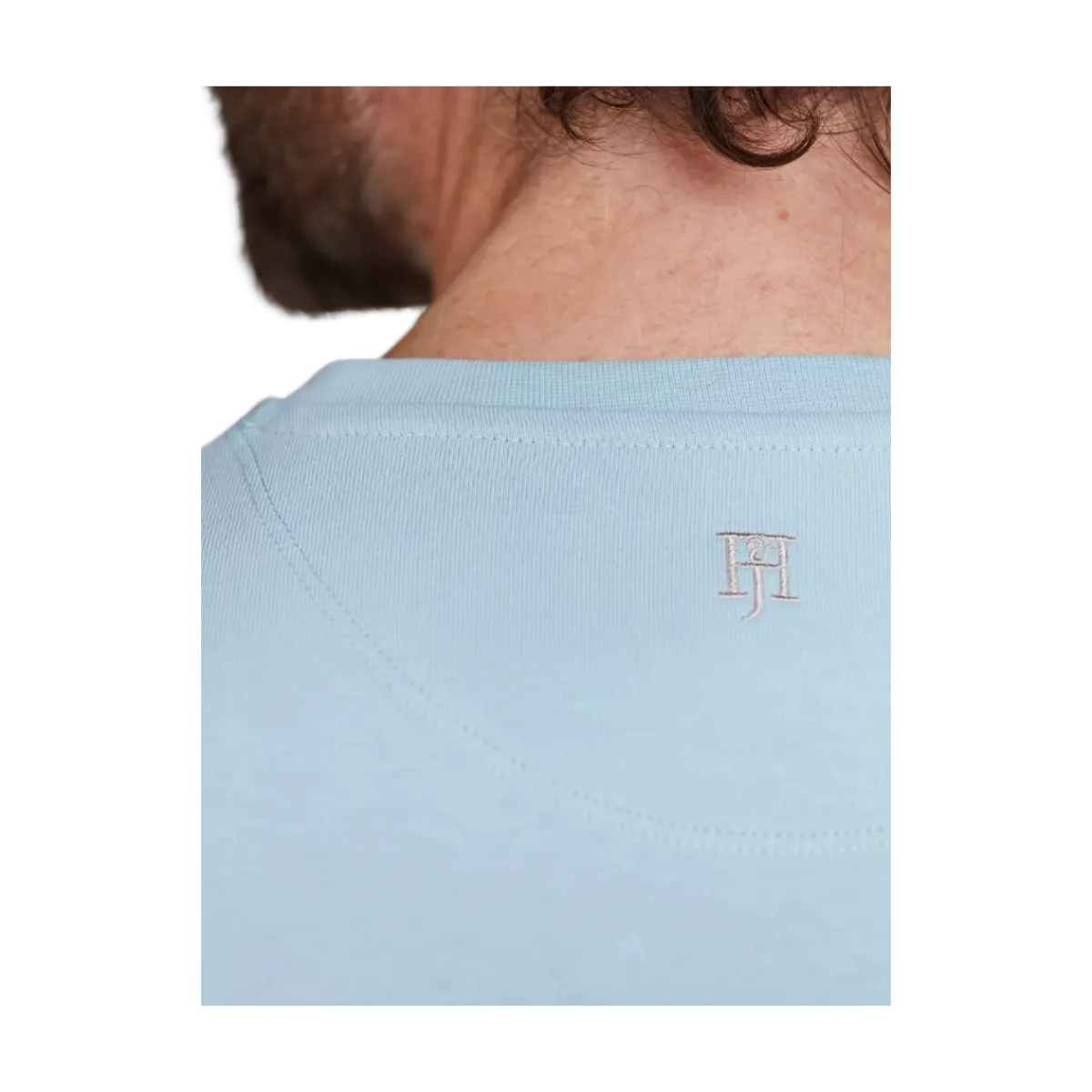 Online Hansen & Jacob Claic Tee - Light Blue