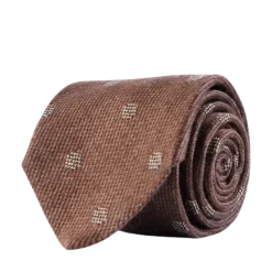 Sale Amanda Christensen Classic Tie - Brown melange