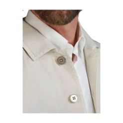 New Hansen & Jacob Clearwater Overhirt - Irih White