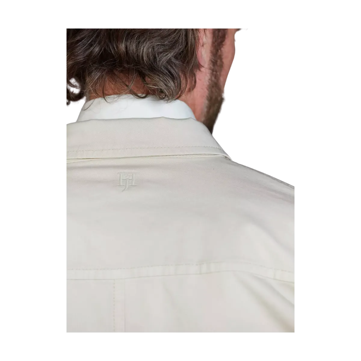 New Hansen & Jacob Clearwater Overhirt - Irih White
