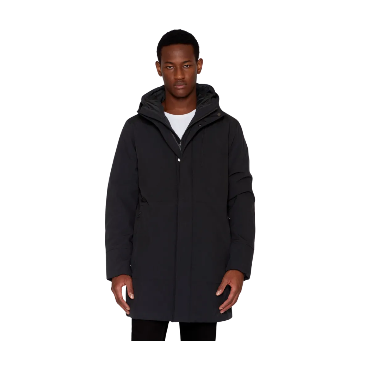 Best Knowledge Cotton Apparel Cliate Shell Jacket - Black
