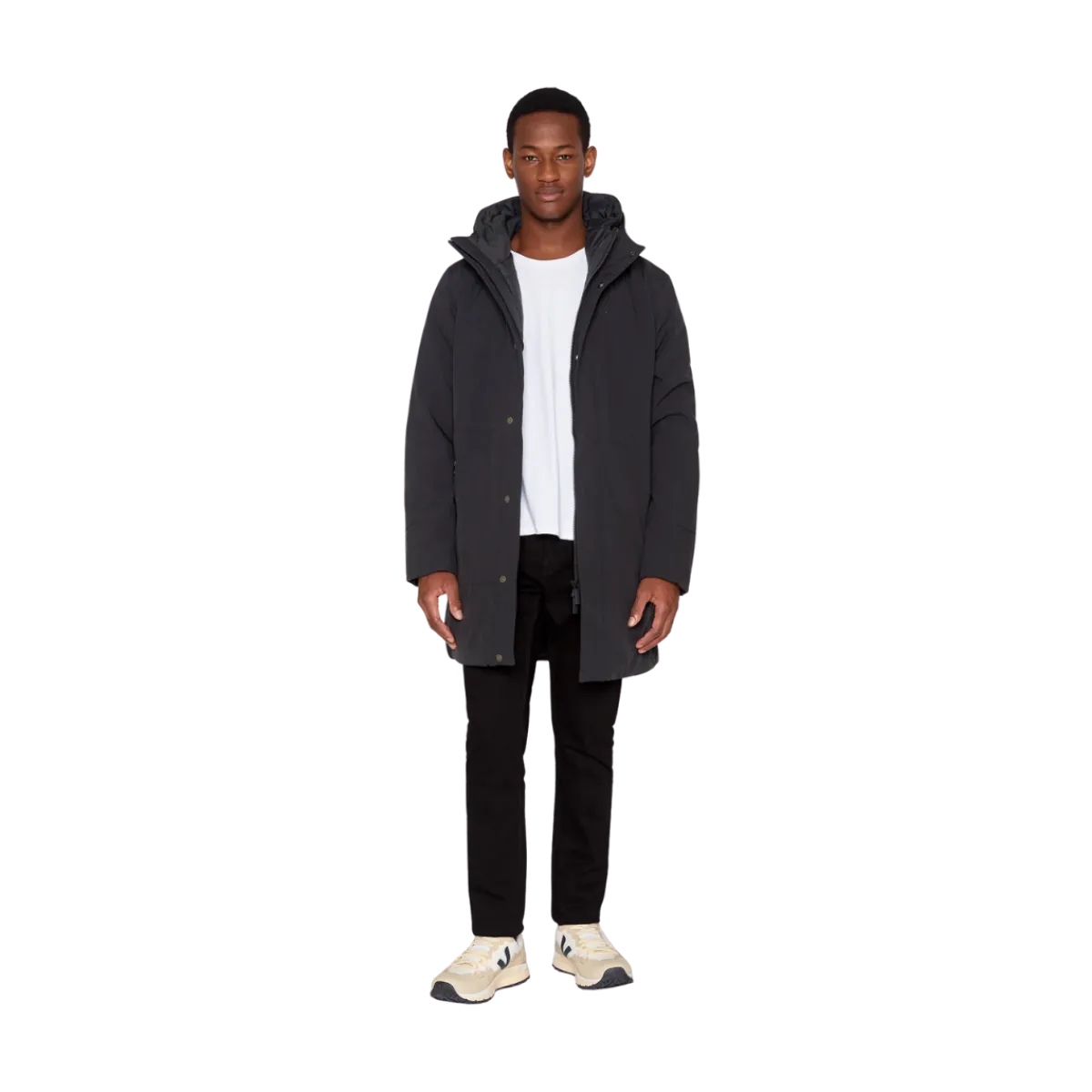 Best Knowledge Cotton Apparel Cliate Shell Jacket - Black