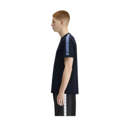 Hot Fred Perry Contrat Tape Ringer Tee - Navy