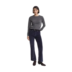 New Gant Corduroy Flare Jeans - Evening Blue