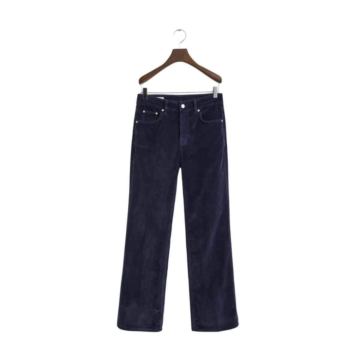 New Gant Corduroy Flare Jeans - Evening Blue