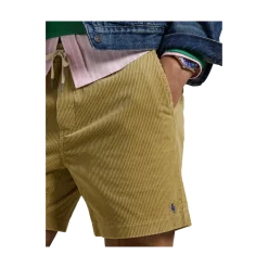New Polo Ralph Lauren Corduroy Prepster Shorts - Coasta Beige