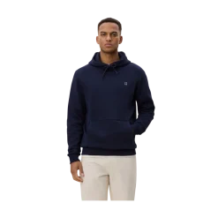 Les Deux Core Contrat Hoodie - Dark Navy