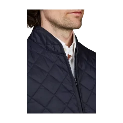 Sale Hansen & Jacob Coredo Quited Vest - Navy