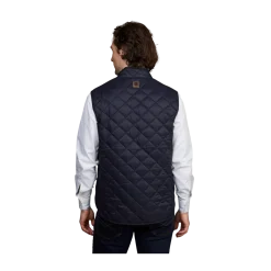 Sale Hansen & Jacob Coredo Quited Vest - Navy