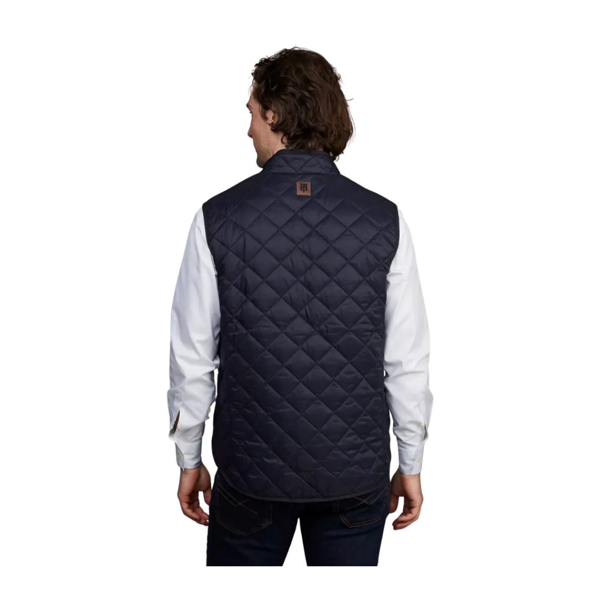 Sale Hansen & Jacob Coredo Quited Vest - Navy