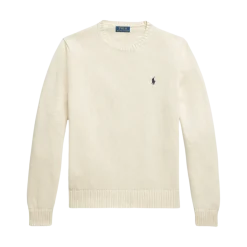 Online Polo Ralph Lauren Cotton Crewneck Sweater - Andover Cream