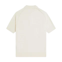 Discount Fred Perry Cotton Knitted hirt - Ecru