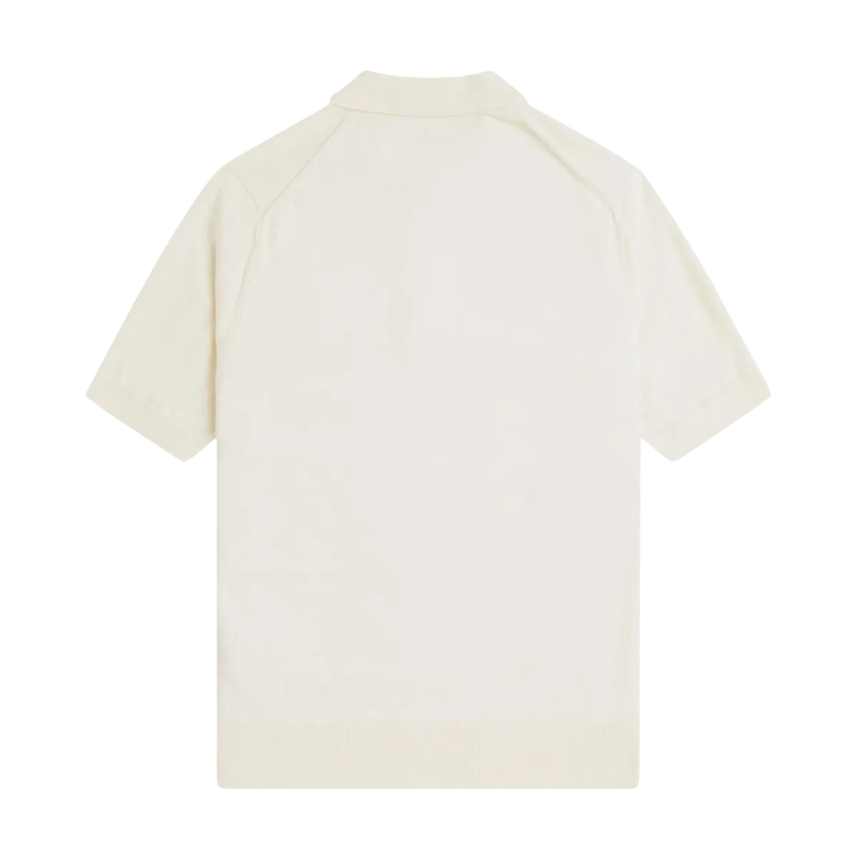 Discount Fred Perry Cotton Knitted hirt - Ecru