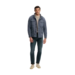 Clearance Superdry Cotton 65 Jacket - Washed Blue