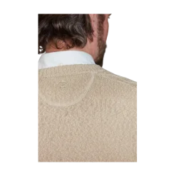 Clearance Hansen & Jacob Crew Neck Cabe Knit - Sand