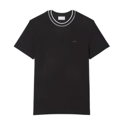 Discount Lacoste Crewneck T-Shirts - Back