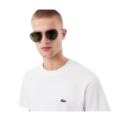 Best Lacoste Crewneck T-Shirts - White