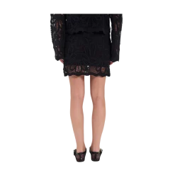 Sale Norr Cristal Skirt - Black