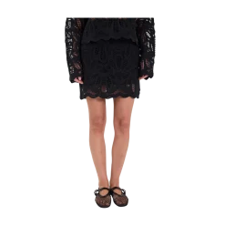 Sale Norr Cristal Skirt - Black