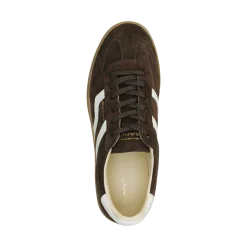 New Gant Footwear Cuzima Sneaker - Mole Brown/Off White