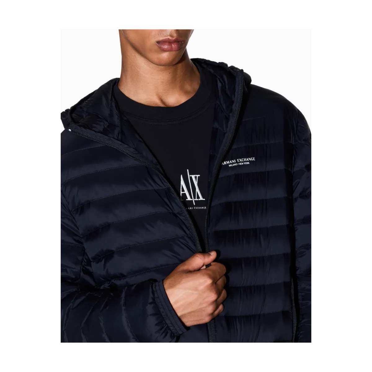 Discount Armani Exchange Down Jacket - Deep Navy