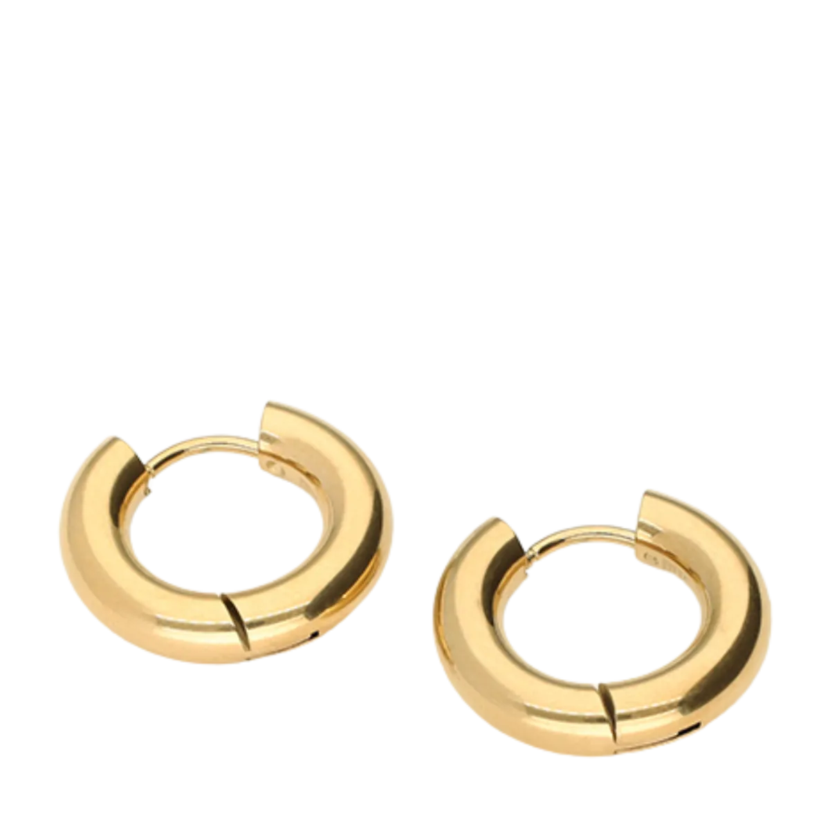 New My Jewellery Earring Basic Hoop 18X4 - Gold