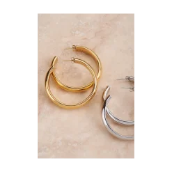 Best My Jewellery Earring Hoop Big - Gold