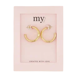 Outlet My Jewellery Earring Hoops Small - Gold