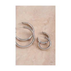 Clearance My Jewellery Earring Hoops Small - Silver