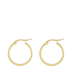 Outlet My Jewellery Earrings Engraved Hearts - Gold