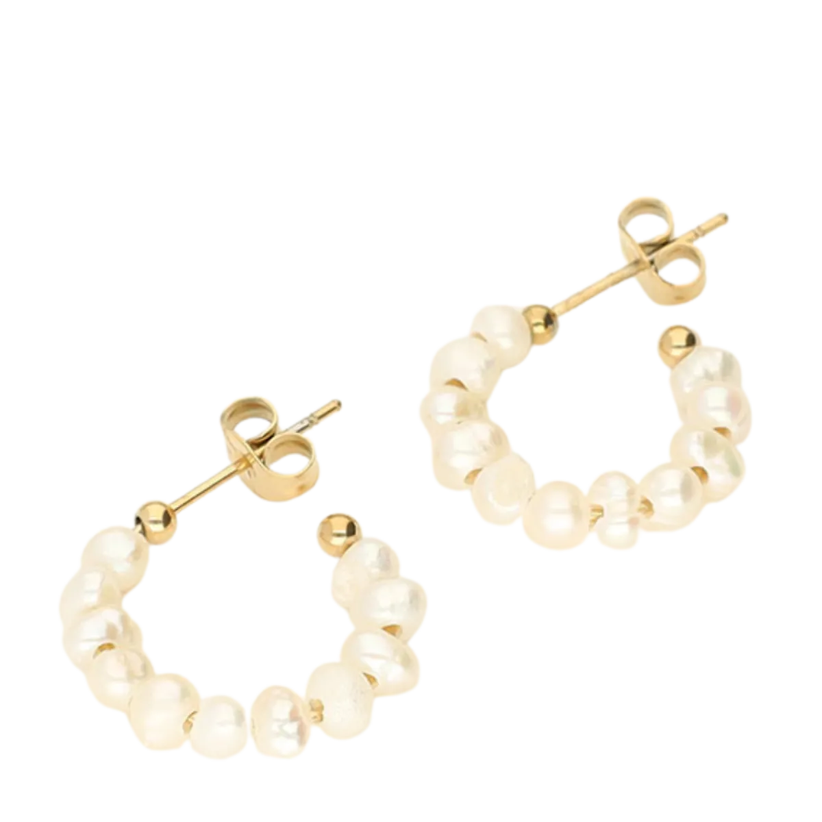 Online My Jewellery Earrings Fine Pearl - Gold