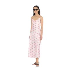 New Holzweiler Eila Print Dress - Light Pink